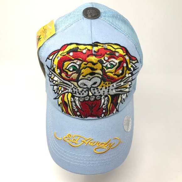 Ed Hardy Other - Ed Hardy Unisex Snap Back Multi-Color Hat Rare NWT
